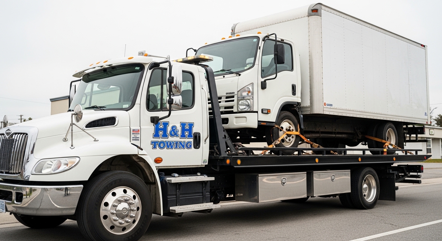 Medium-duty towing process